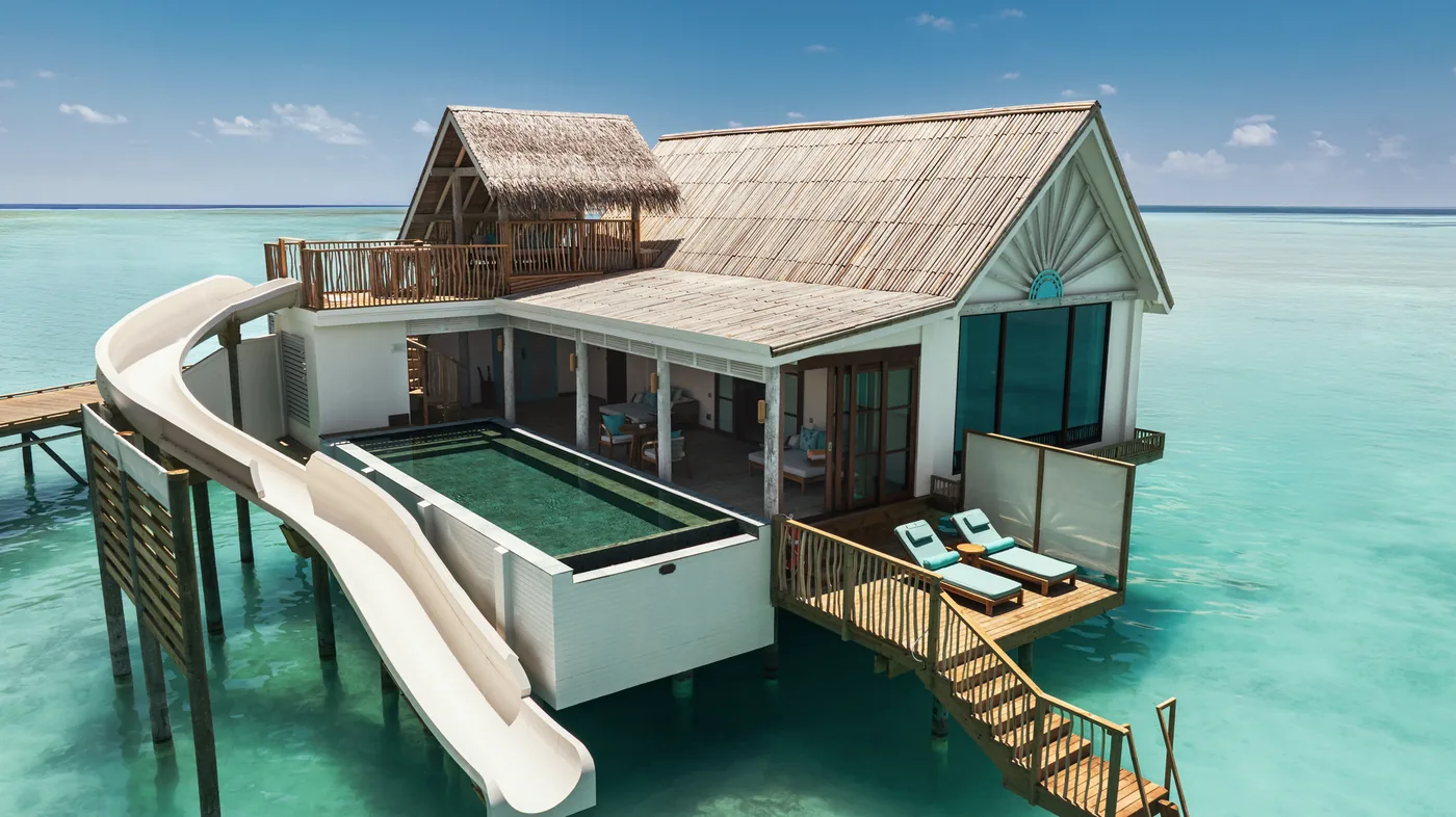 Rah Gili Overwater Villa with Slide